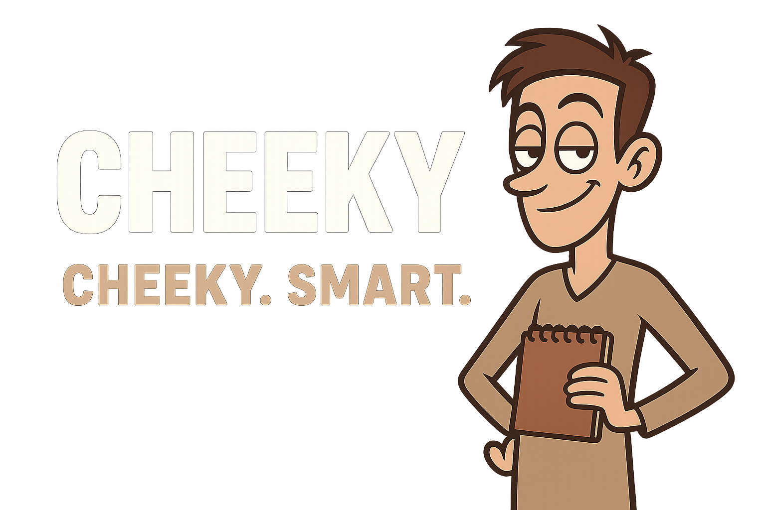 CHEEKY. CHEEKY. SMART.